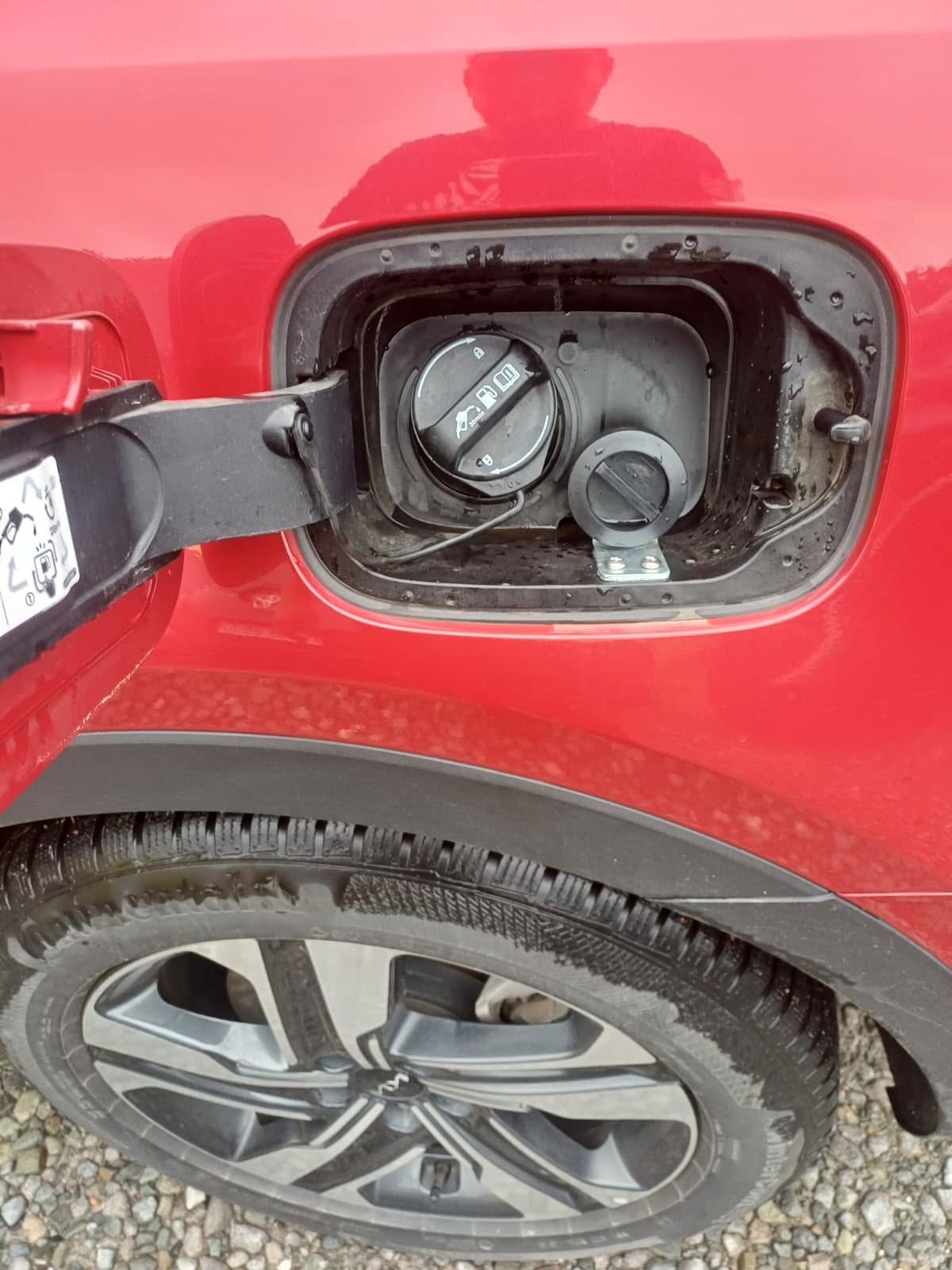 Wlew instalacji LPG